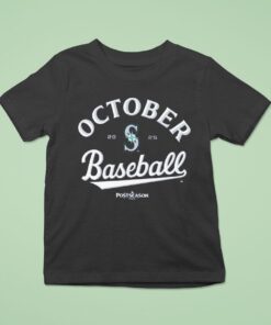 Seattle Mariners October Baseball Mlb Postseason 2025 Shirt
