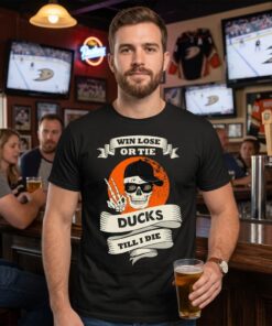 Skull Say Hi Anaheim Ducks Unisex Shirt