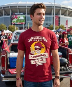 Skull Say Hi Arizona Cardinals Unisex Shirt