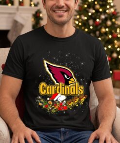 Snoopy Christmas Arizona Cardinals Unisex Shirt