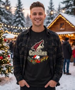 Snoopy Christmas Arizona Coyotes Unisex Shirt