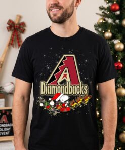 Snoopy Christmas Arizona Diamondbacks Unisex Shirt