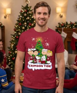 Snoopy The Peanuts Alabama Crimson Tide Christmas Sweaters