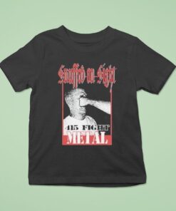Snuffed On Sight 415 Fight Metal Face Punch Shirt