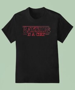 Stranger Things X Bayside Is A Cult Logo Shirt