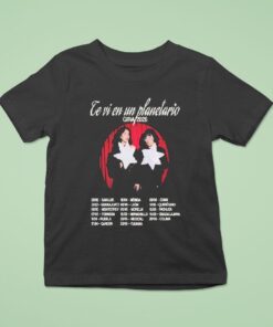 Te Vi En Un Planetario Gira 2026 Tour Shirt