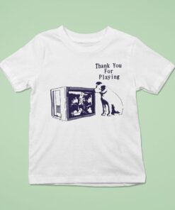 Thank You For Playing Congratulations Dog Shirt