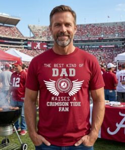 The Best Kind Of Dad Alabama Crimson Tide Unisex Shirt