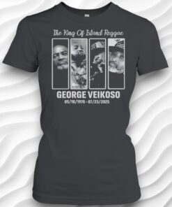 The King Of Island Reggae George Veikoso 1970 2025 Tribute Unisex Shirt