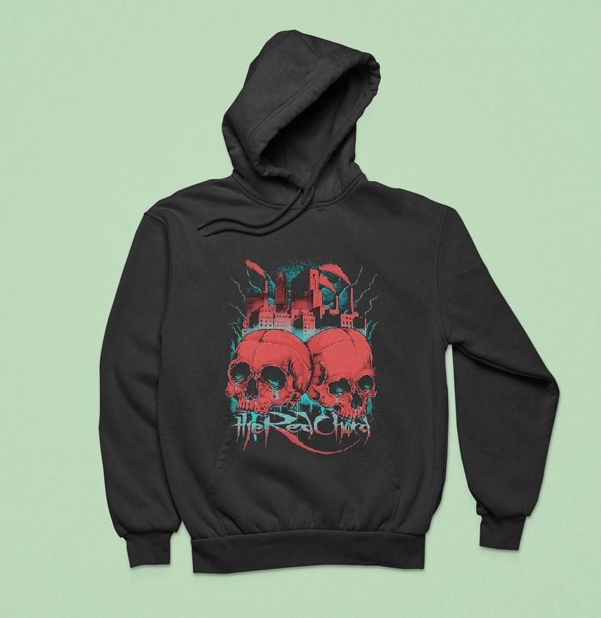 The Red Chord Skull Factory Shirt The Red Chord Skull Factory Shirt
