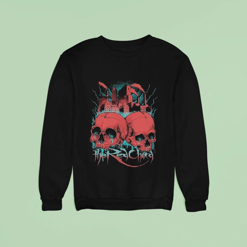 The Red Chord Skull Factory Shirt The Red Chord Skull Factory Shirt