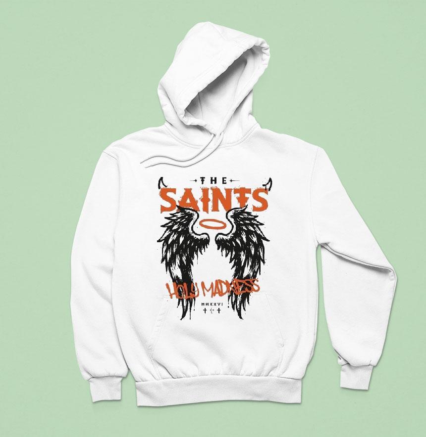 The Saints Holy Madness Wings Shirt The Saints Holy Madness Wings Shirt