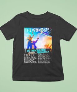 The Wombats Oh The Ocean North America Tour 2026 Dates Shirt