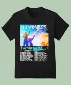 The Wombats Oh The Ocean North America Tour 2026 Dates Shirt