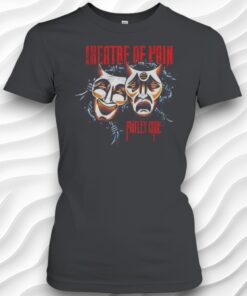 Theatre Of Pain Album Mask Poster Theatre Barbed Wire Shirt