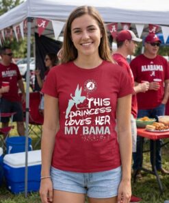 This Princess Love Her Alabama Crimson Tide Unisex Shirt