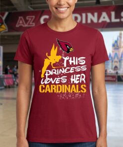 This Princess Love Her Arizona Cardinals Unisex Shirt