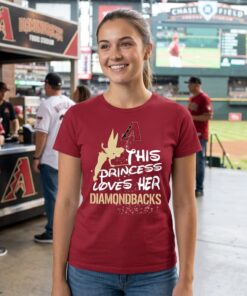 This Princess Love Her Arizona Diamondbacks Unisex Shirt