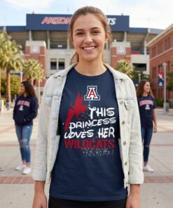 This Princess Love Her Arizona Wildcats Unisex Shirt
