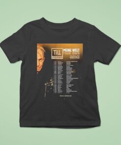 Till Lindemann Meine Welt Tour 2025 Shirt