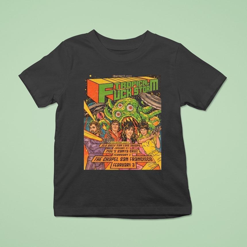 Tropical Fuck Storm The Chapel Feb 3 2026 Shirt Tropical Fuck Storm The Chapel Feb 3 2026 Shirt