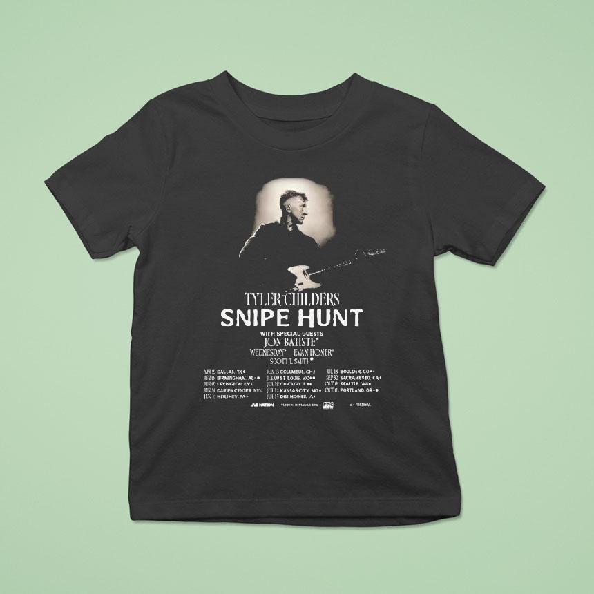Tyler Childers Snipe Hunt 2026 Tour North America Dates Shirt Tyler Childers Snipe Hunt 2026 Tour North America Dates Shirt