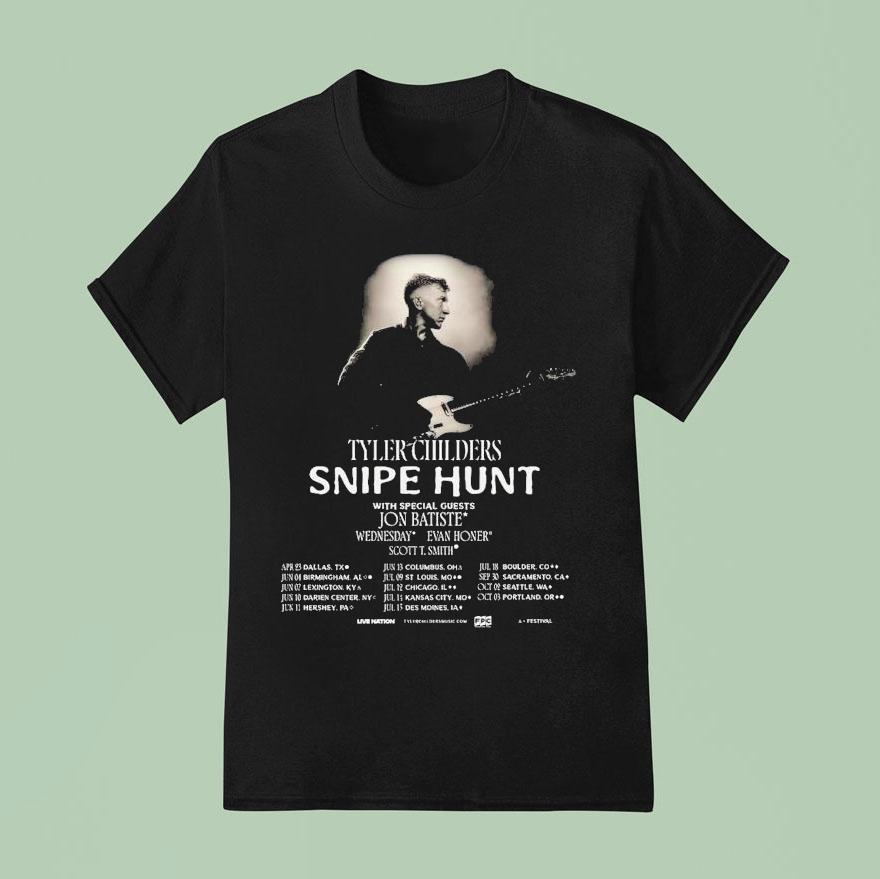Tyler Childers Snipe Hunt 2026 Tour North America Dates Shirt Tyler Childers Snipe Hunt 2026 Tour North America Dates Shirt