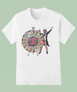 Uncle Sam Middle East Country To Bomb Wheel Syria Shirt