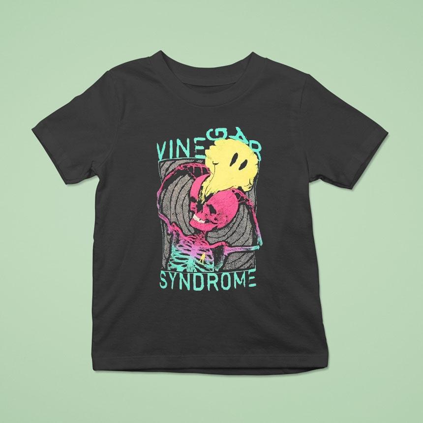 Vinegar Syndrome Helium Lobotomy Skeleton Smiley Shirt Vinegar Syndrome Helium Lobotomy Skeleton Smiley Shirt