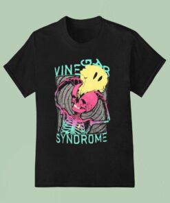 Vinegar Syndrome Helium Lobotomy Skeleton Smiley Shirt
