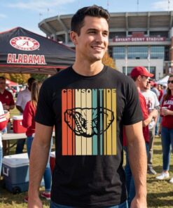 Vintage Style Alabama Crimson Tide Unisex Shirt
