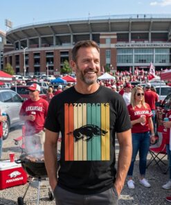 Vintage Style Arkansas Razorbacks Unisex Shirt