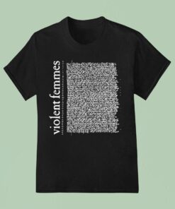 Violent Femmes Self-titled Lyrics Shirt