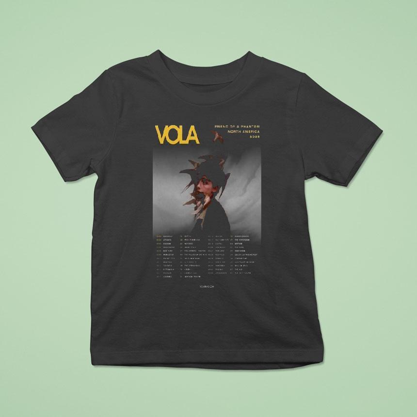 Vola Friend Of A Phantom North America Tour 2025 Shirt Vola Friend Of A Phantom North America Tour 2025 Shirt