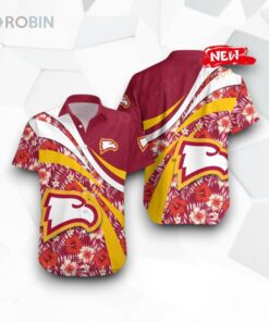 Winthrop Eagles NCAA Hibiscus Sport Style Funny Hawaiian Shirt