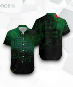 Wisconsin Green Bay Phoenix NCAA Coconut Tree Tropical Grunge Funny Hawaiian Shirt