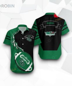 Wisconsin Green Bay Phoenix NCAA Flame Ball Funny Hawaiian Shirt
