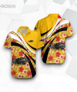 Wisconsin Milwaukee Panthers NCAA Hibiscus Sport Style Funny Hawaiian Shirt