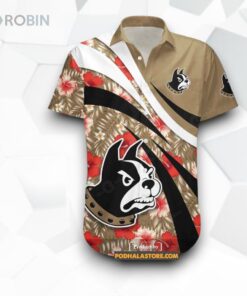 Wofford Terriers NCAA Hibiscus Sport Style Funny Hawaiian Shirt