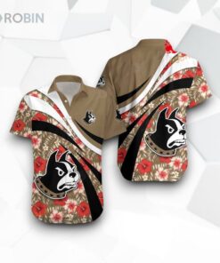Wofford Terriers NCAA Hibiscus Sport Style Funny Hawaiian Shirt