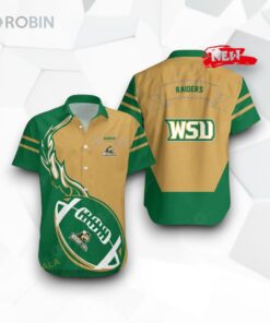 Wright State Raiders NCAA Flame Ball Funny Hawaiian Shirt