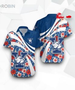 Yale Bulldogs NCAA Hibiscus Sport Style Funny Hawaiian Shirt