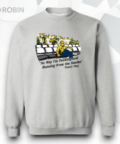 Yaxel Lendeborg No Way I’m Ducking And Running From The Smoke Shirt