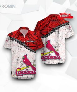 Yorkton Cardinals NCAA Grunge Polynesian Tattoo Funny Hawaiian Shirt