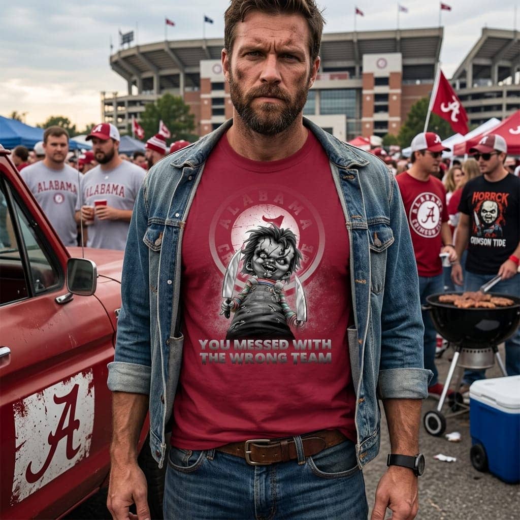 You Messed With The Wrong Alabama Crimson Tide Unisex Shirt You Messed With The Wrong Alabama Crimson Tide Unisex Shirt