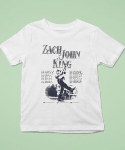 Zach John King Spring Shows North American 2026 Tour Dates Shirt