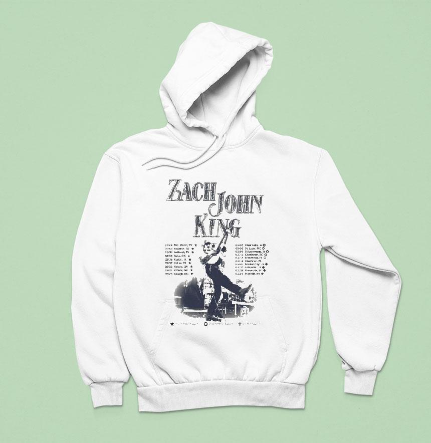 Zach John King Spring Shows North American 2026 Tour Dates Shirt Zach John King Spring Shows North American 2026 Tour Dates Shirt
