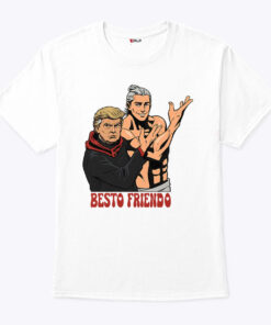 Besto Friendo Trump Epstein Inspired Meme Unisex Shirt