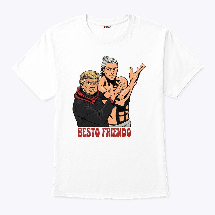 Besto Friendo Trump Epstein Inspired Meme Unisex Shirt Besto Friendo Trump Epstein Inspired Meme Unisex Shirt