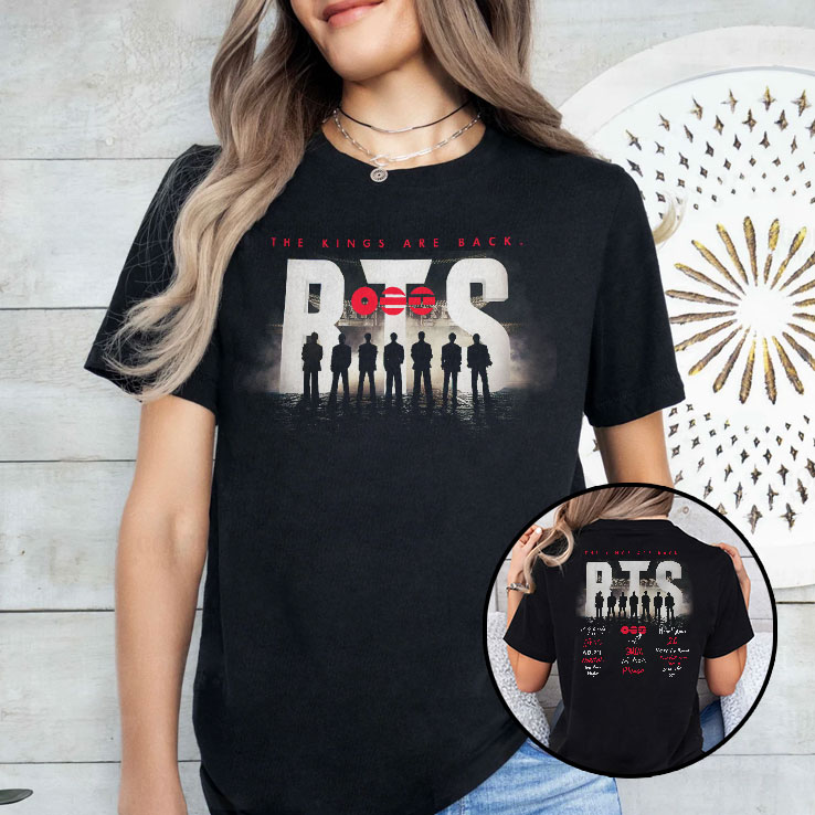BTS Arirang Tracklist The Kings Are Back Shirt BTS Arirang Tracklist The Kings Are Back Shirt